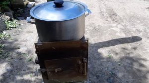 Буржуйка из старого газового котла | Своими руками