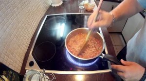 Спагетти с соусом из фарша . МакарОнья Ме КимА . Μακαρόνια Με Κιμά . Греческая кухня