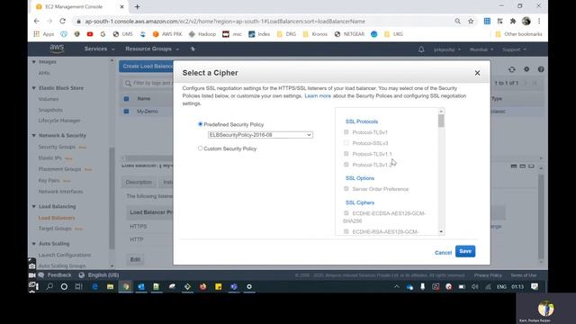 TLS Version Update to TLSv1.2 in AWS ELB смотреть онлайн