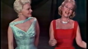 HD Dinah Shore & Peggy Lee 1959 "I've Got Rhythm" on "Dinah Shore Chevy Show"