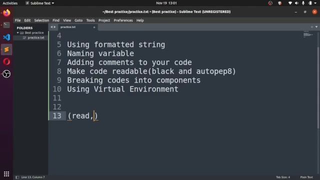 Python Best Practices