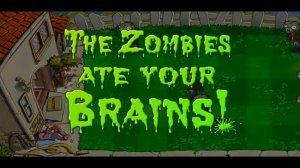Plants vs. Zombies - THE ZOMBIES ATE YOUR BRAINS! (Sparta Hanging On Remix)