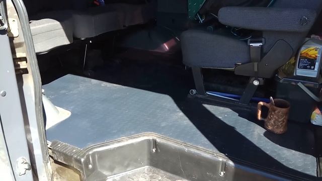 Автолин в мой Соболь 2217 Баргузин вместо штатного ковролина