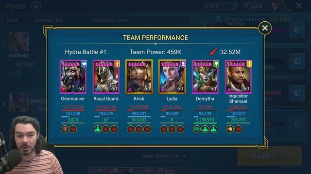I FINALLY DID IT!!! (Krisk 100% the MVP!) | Raid Shadow Legends