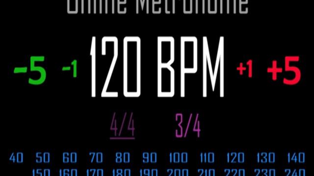 Metronomo Online - Online Metronome - 120 BPM 3/4 смотреть онлайн