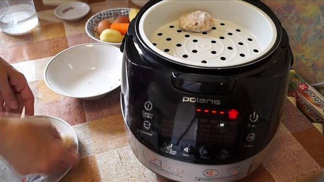 Домашние видео-рецепты - три в одном - гречка, котлеты и салат в мультиварке смотреть онлайн