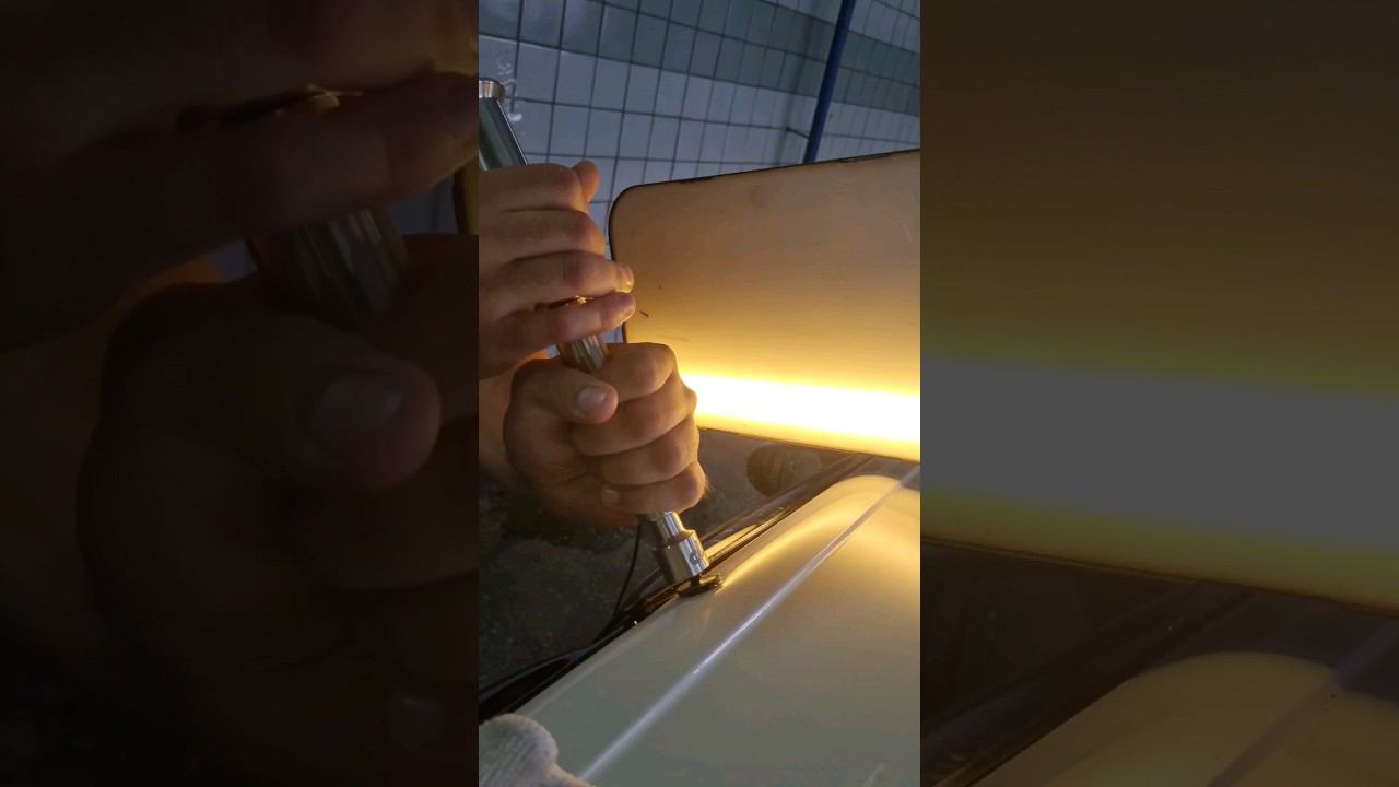 Как я пытался удалить вмятину  #pdr #перекупавто #удалениевмятинбезпокраски #детейлинг #хочуаллроад
