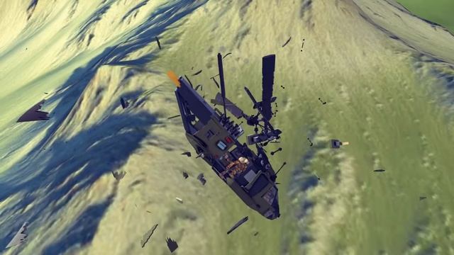 Helicopter Crashes & Shootdowns #23 | Besiege смотреть онлайн