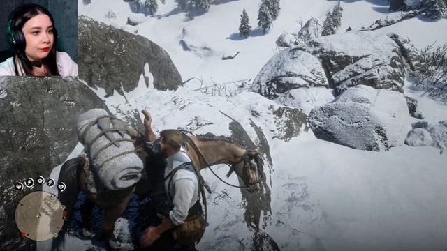 НАШЛА ЛЕГЕНДАРНУЮ ЛОШАДЬ ? - Red Dead смотреть онлайн