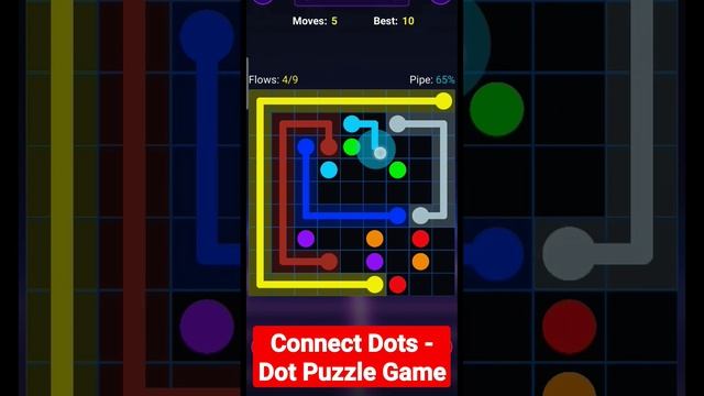 #Level147 Connect Dots - Dot Puzzle Game #Shorts