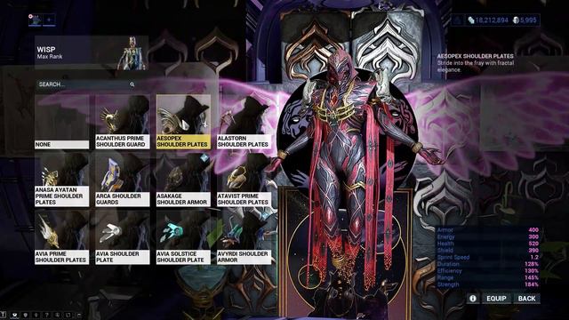 Warframe | Fashion Frame | Wisp : The Arcanist смотреть онлайн