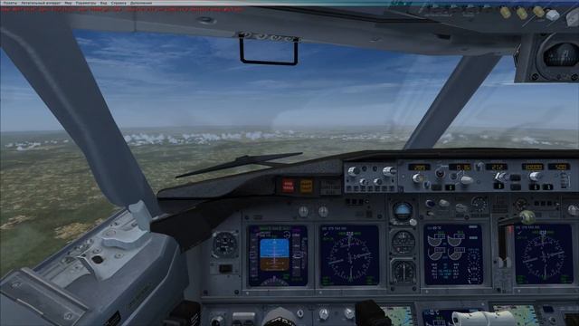 Полет в Абакан. Посадка вручную. Просили-сделали. смотреть онлайн