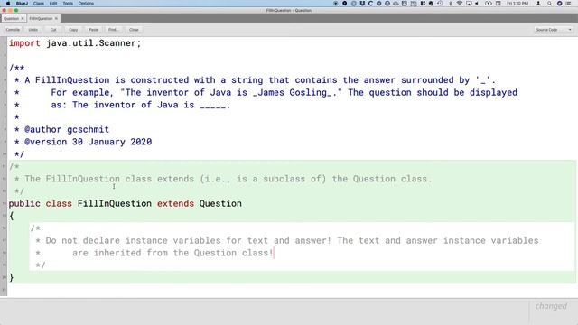 APCSA OOD 07.01 Inheritance, super in subclass constructor смотреть онлайн