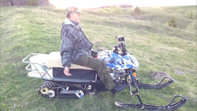 Снегоход IRBIS Dingo T125. смотреть онлайн