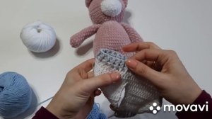 ☆Кофточка для мишки крючком☆