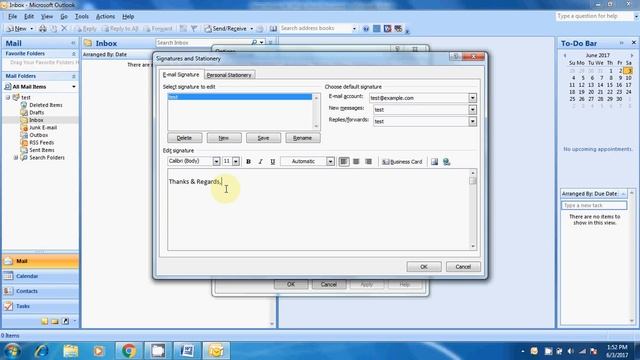 How to add signature in outlook 2007 смотреть онлайн