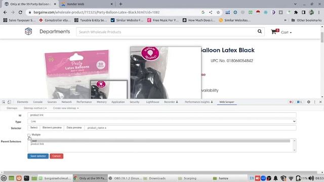 How to Scrape Supplier Website using Web Scraper Method - 1 (with explanation) in Urdu / Hindi