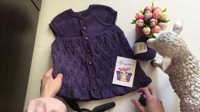❤️Платье детское вязаное