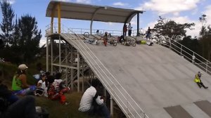 caida en pista de bicicross timbio cauca