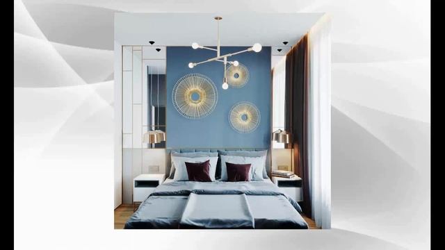 Современно и функционально. Красочная двушка в серо - синих тонах. Рум Тур смотреть онлайн