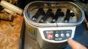 чистка форсунок в УЗВ ч1