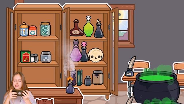 ОТКРЫЛА ХОГВАРТС в Тока Бока ⚡️ Toca Life world смотреть онлайн