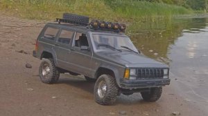 mn78 (jeep cherokee) небольшой выезд в сельской местности))