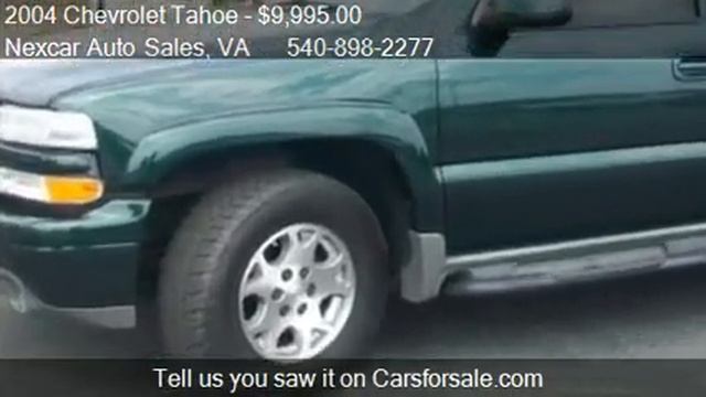 2004 Chevrolet Tahoe Z71 4WD 4dr SUV for sale in Fredericksb смотреть онлайн