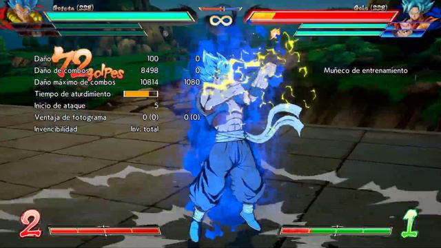 [DBFZ] Gogeta SSB TOD 3.5 Bars Stylish TOD with overkill "KAME TOD" смотреть онлайн