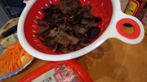 Древесный гриб / салат / tree mushrooms