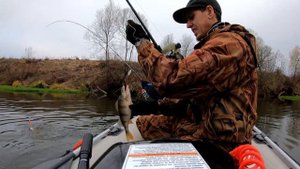 Осенний жор щуки на Упе! Поставил личный рекорд по щуке!)