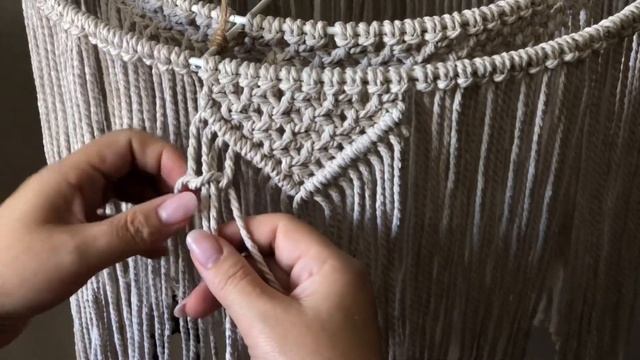 DIY | МАСТЕР КЛАСС ПО ПЛЕТЕНИЮ АБАЖУРА В ТЕХНИКЕ МАКРАМЕ | АБАЖУР МАКРАМЕ В СТИЛЕ БОХО