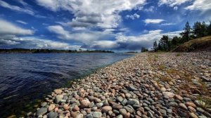 Ладожское озеро.