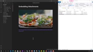 How to embed media files into Obsidian note