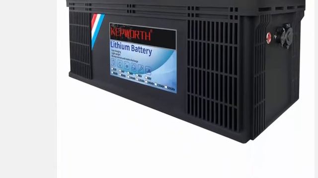 12V 240Ah LiFePO4 аккумулятор Встроенный BMS литиевые батареи солнечной энергии для RV смотреть онлайн