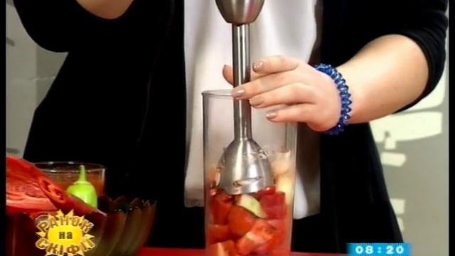 Гаспачо Испанский холодный суп смотреть онлайн