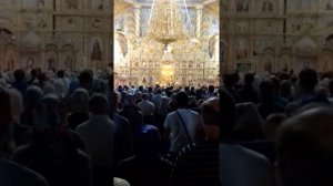 Символ веры в Преображенском Соборе Почаевской Лавры.