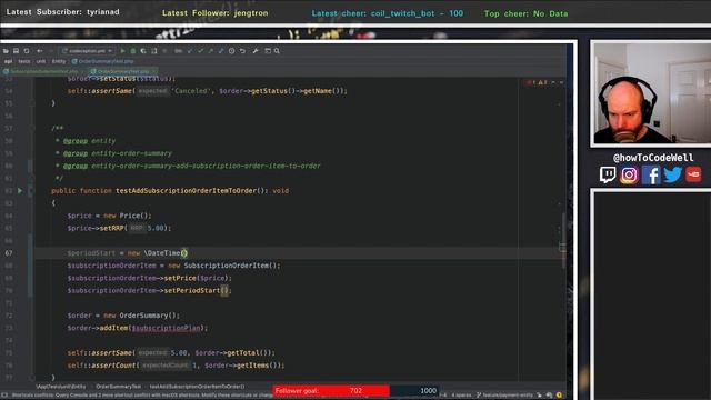 PHP/Symfony/Doctrine -  Building the subscription entities