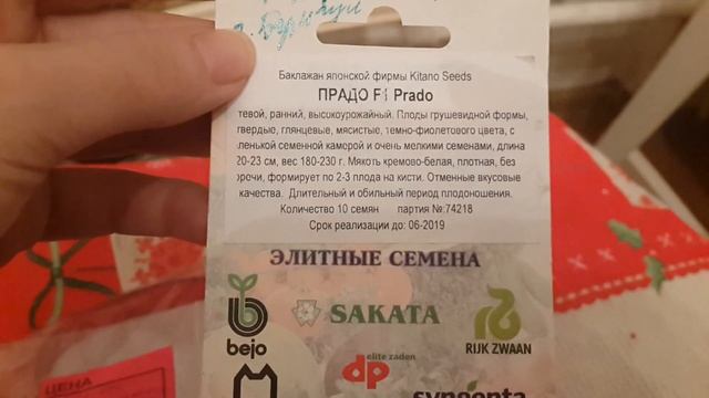 Посев баклажан 20 января 2018 г Сорта и гибриды баклажанов мои на 2018 смотреть онлайн