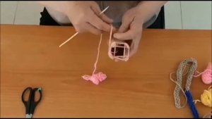 Мастер-класс «Плетение на вилке»