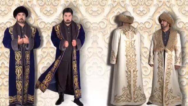Эксклюзивная казахская национальна одежда "Sultan Khan" смотреть онлайн