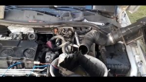 Промывка радиатора печки VW passat b6