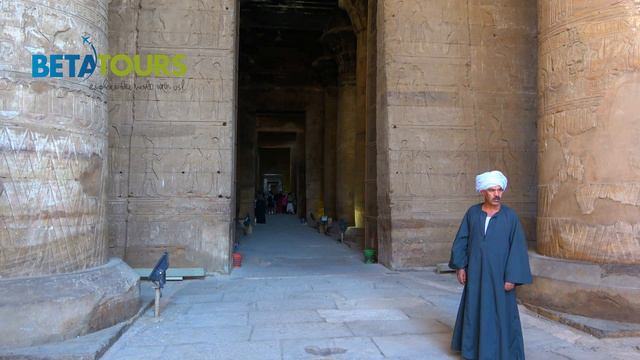 Храмът на Бог Хор в Едфу, Египет - Temple of Edfu, Egypt 4K Beta Tours смотреть онлайн