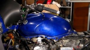 Как снять бак на мотоцикле YAMAHA YBR 125