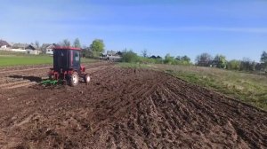 Подготовка почвы под посадку картошки!Испытания Культиватора!