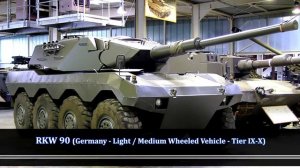 Колёсные танки Германии в World of Tanks