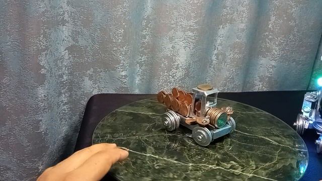 Железякин ? и самодельный ? автомобиль ? из металла и монет ? . смотреть онлайн