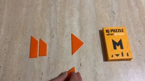 IQ PUZZLE  буква М. Решение. Ответ.