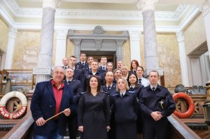 Севастопольские полицейские побывали на экскурсии в Военно-историческом музее Черноморского флота