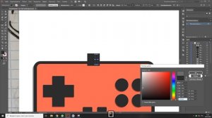 Рисуем кавайный ретро-джойстик в Иллюстраторе!
